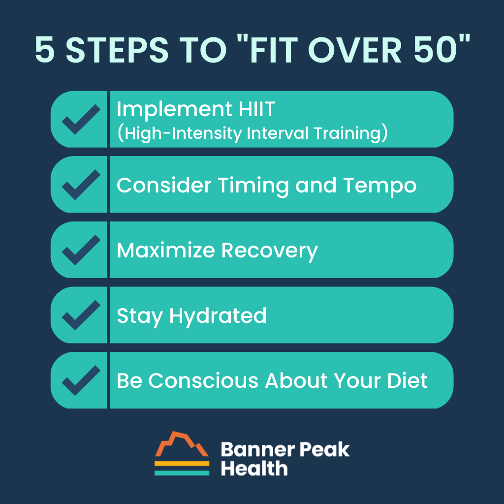 Infographic: A Doctor’s 5-Step Guide to Athletic Performance After 50