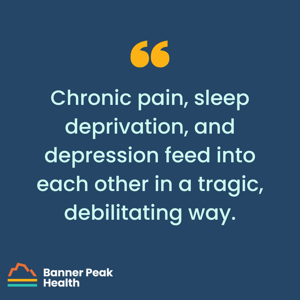 Quote: The Sad Triad: Depression, Poor Sleep, and Chronic Pain