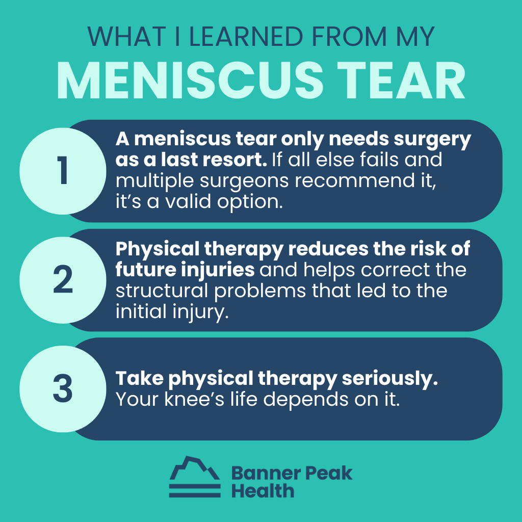 Infographic: Does a Meniscus Tear Need Surgery?