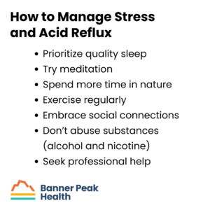 Infographic: Can Stress Cause Acid Reflux?