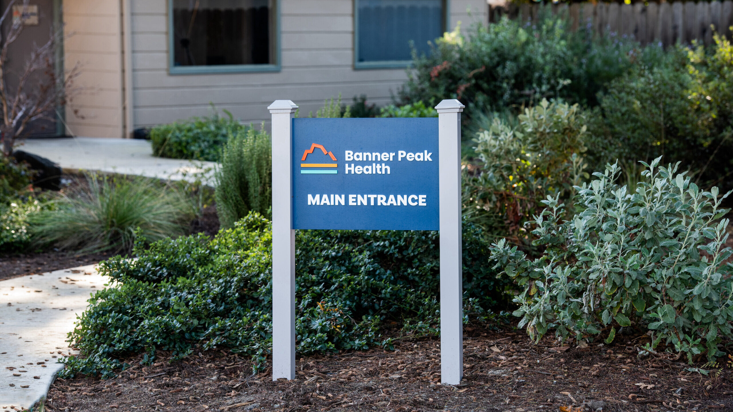 Banner Peak Health sign in Walnut Creek