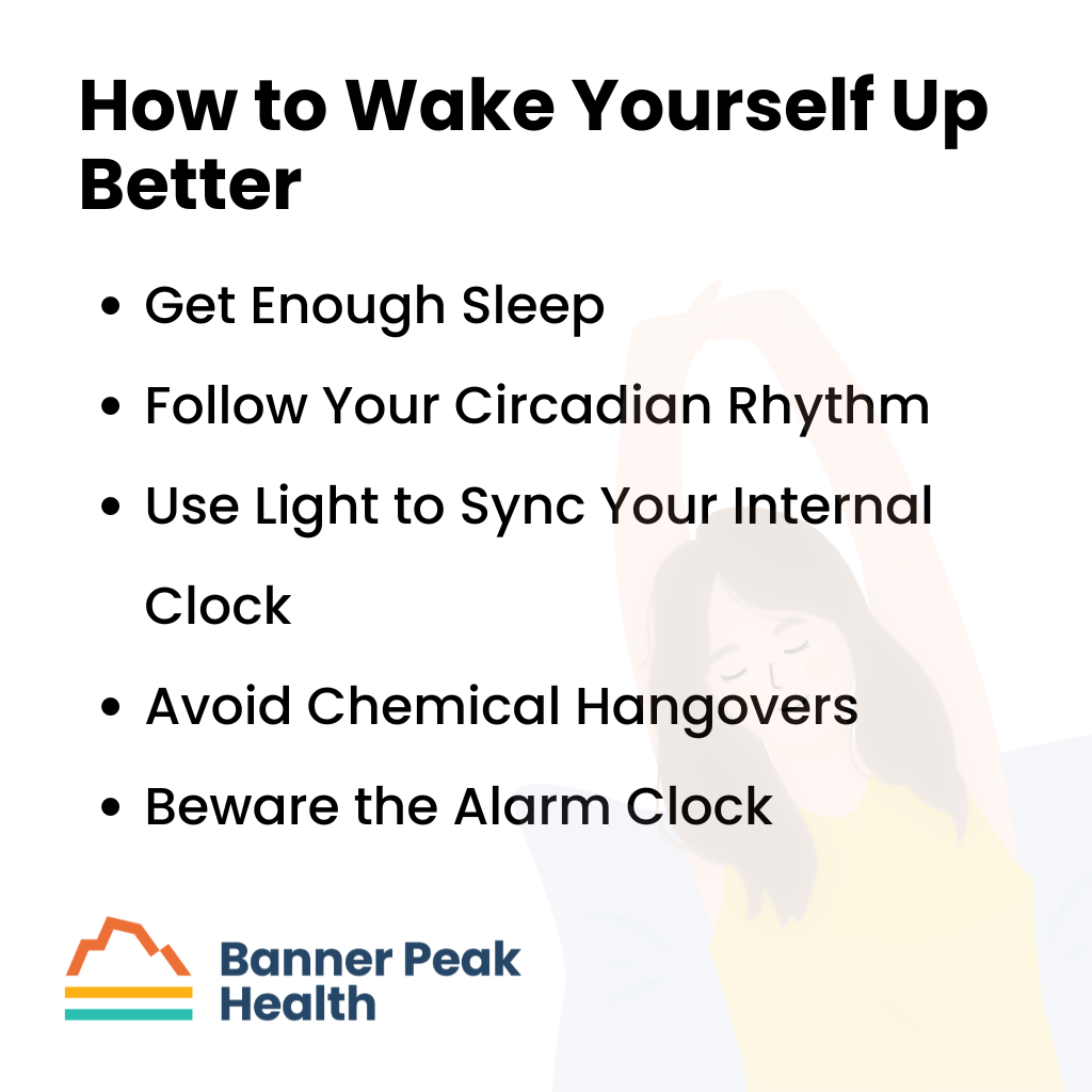 Infographic: Rise and Shine: How to Wake Yourself Up