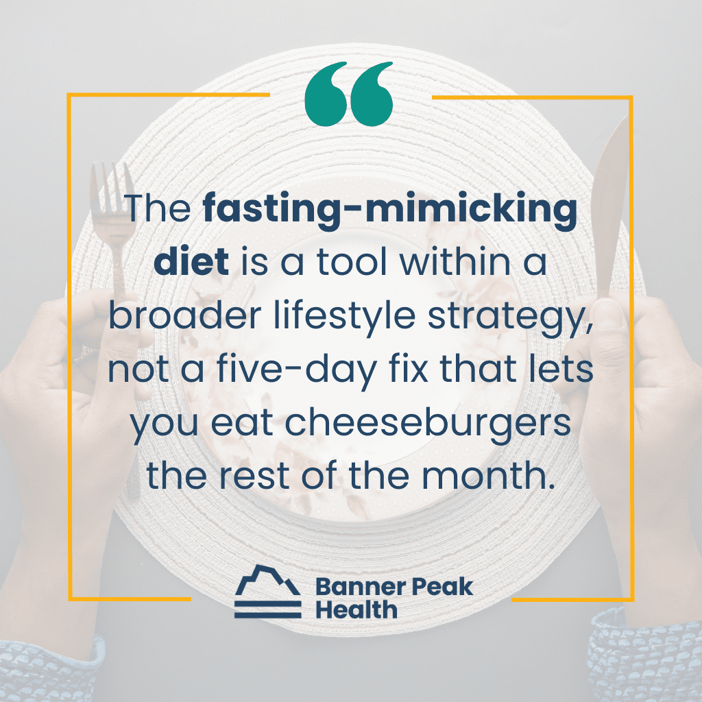 Quote: The Fasting-Mimicking Diet: Get the Benefits of Fasting Without the Hunger