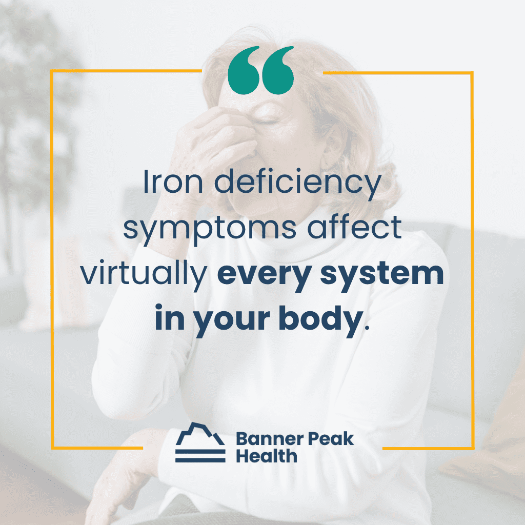 Quote: 5 Weird Signs of Iron Deficiency Your Doctor Might Not Mention